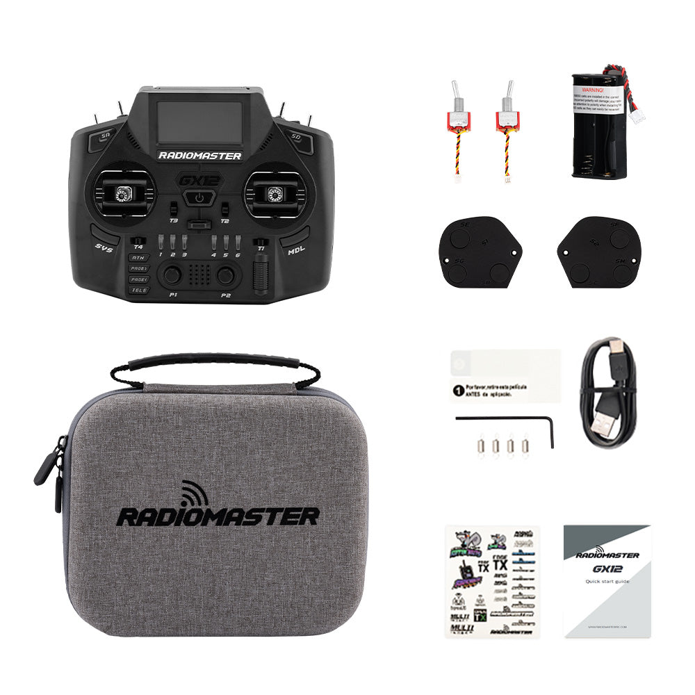 RadioMaster GX12 Dual-Band Gemini-X Radio Controller (M2)