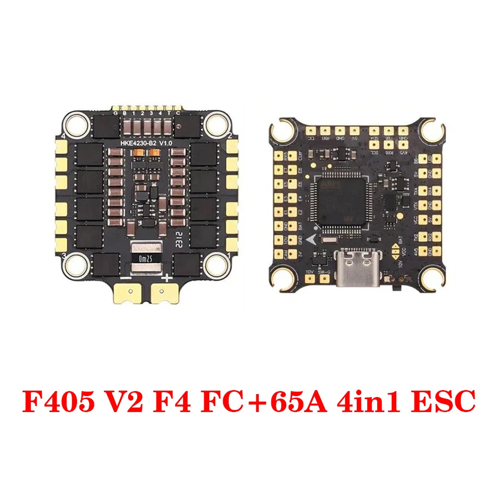 HAKRC F405 V2 F4 Flight Controller W/ 45A /50A /60A /65A 4in1 ESC