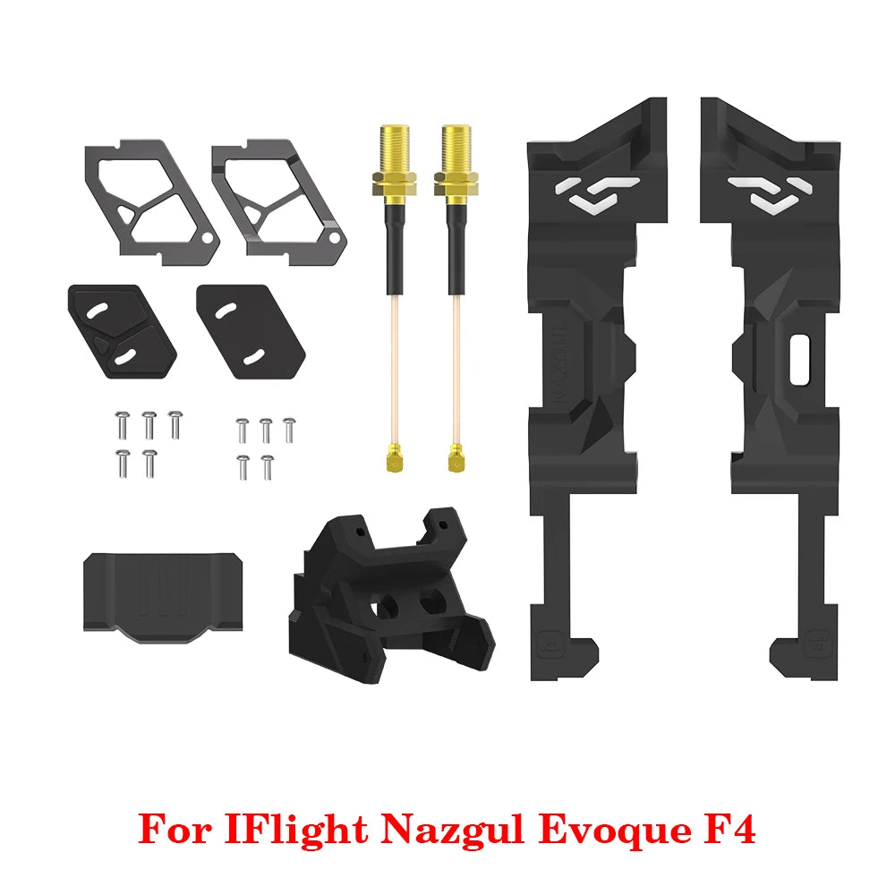 IFlight Nazgul XL5/ DC5 ECO, Nazgul Evoque F4/ F5/ F6 V2, Chimera7 Pro V2 Air System Upgrade Kit für DJI O4 Air Unit Pro