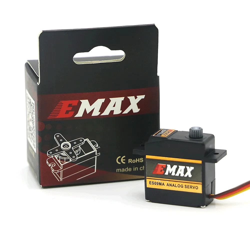 EMAX ES09MA Dual Bearing Metal Analog Swash Servo