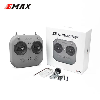 EMAX E8 2.4G ELRS Transmitter FPV Remote Controller, 8CH Radio Transmitter