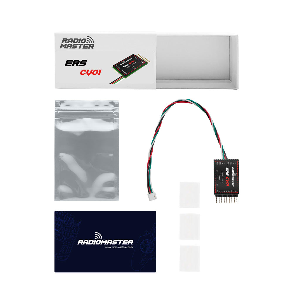 RadioMaster ERS-CV01 - Precision Cell Voltage Sensor for Compatible ExpressLRS PWM Receivers