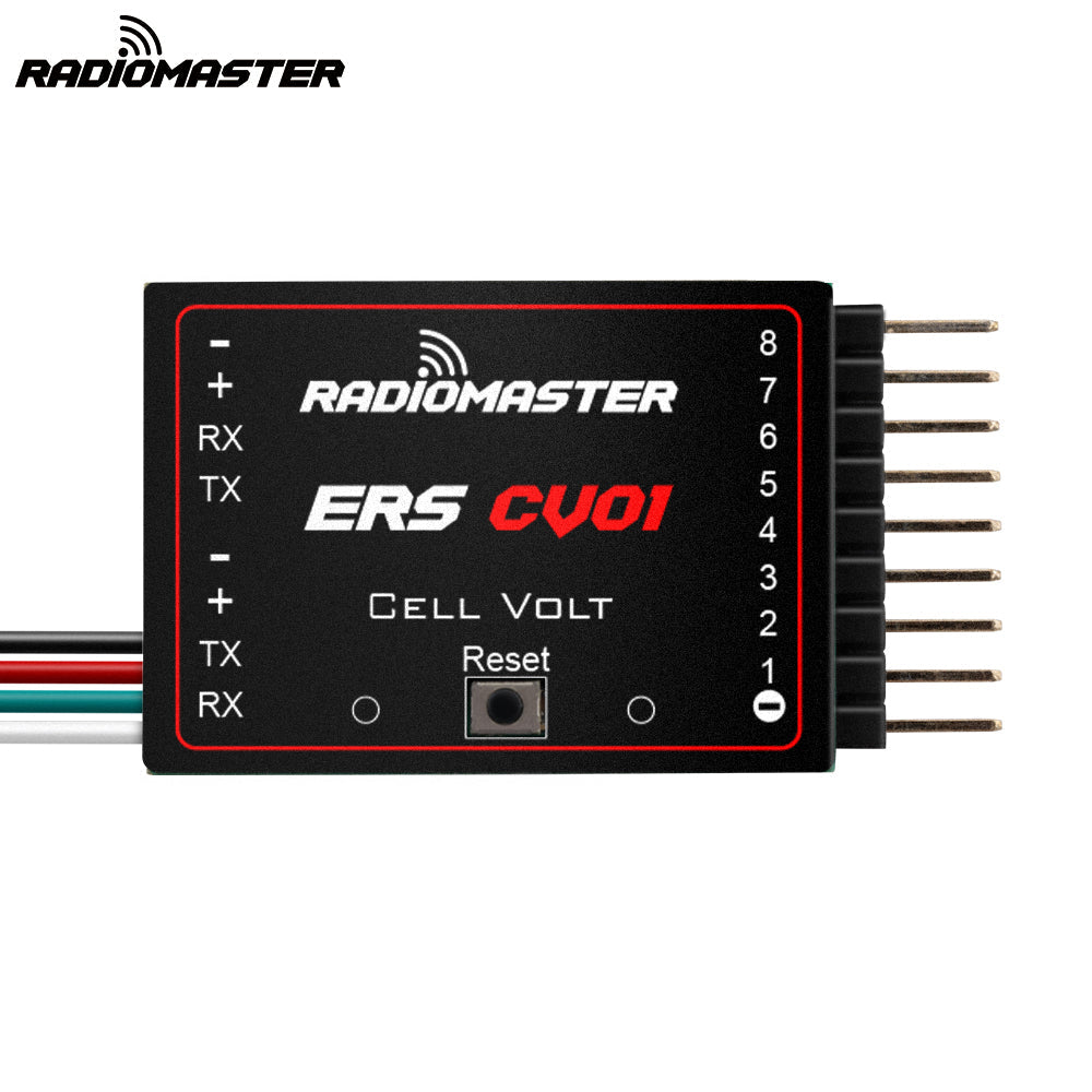 RadioMaster ERS-CV01 - Precision Cell Voltage Sensor for Compatible ExpressLRS PWM Receivers