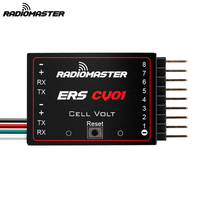 RadioMaster ERS-CV01 - Precision Cell Voltage Sensor for Compatible ExpressLRS PWM Receivers
