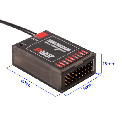 Radiomaster ER8 2.4GHz ELRS PWM Receiver