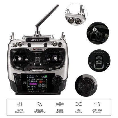 Radiolink AT9S Pro 12 Kanäle 2.4G RC Sender
