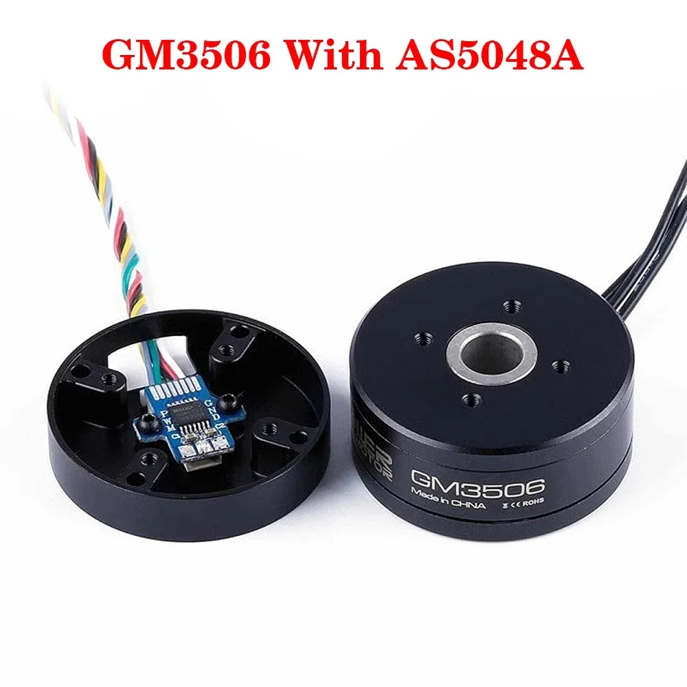 iFlight IPower Motor GM3506 130T/ mit AS5048A Encoder 3506 Hohlwellen Brushless Gimbal Motor