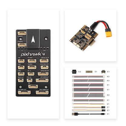 HolyBro Pixhawk 4 Flight Controller (Plastic Case / Aluminum Case) with PM02 / PM07 Power Module M9N / M10 GPS