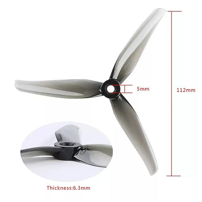 IFlight (4 CWx4 CCW) Nazgul F5 5.1x3.5x3 /F6 6x4x3 Tri-blade Propeller