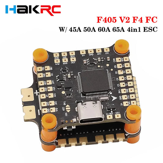 HAKRC F405 V2 F4 Flight Controller W/ 45A /50A /60A /65A 4in1 ESC