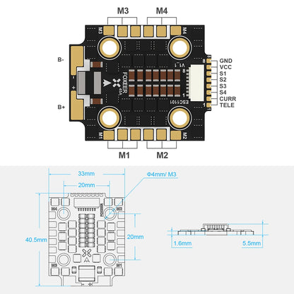 FOXEER Reaper F4 Mini 45A 4in1 ESC
