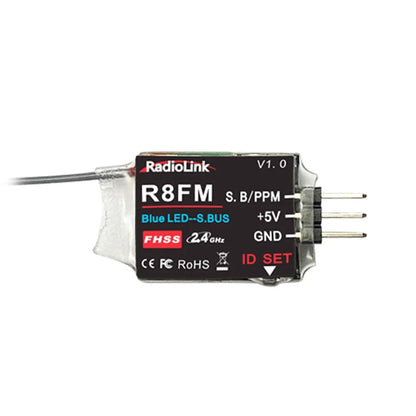 Radiolink R12DSM/ R12DS/ R9DS/ R8FM/ R8EF/ R8SM/R8XM/ R8FG/R8FGH/R7FG/R6DS/R6DSM/R6F/R6FG/R4FGM Empfänger