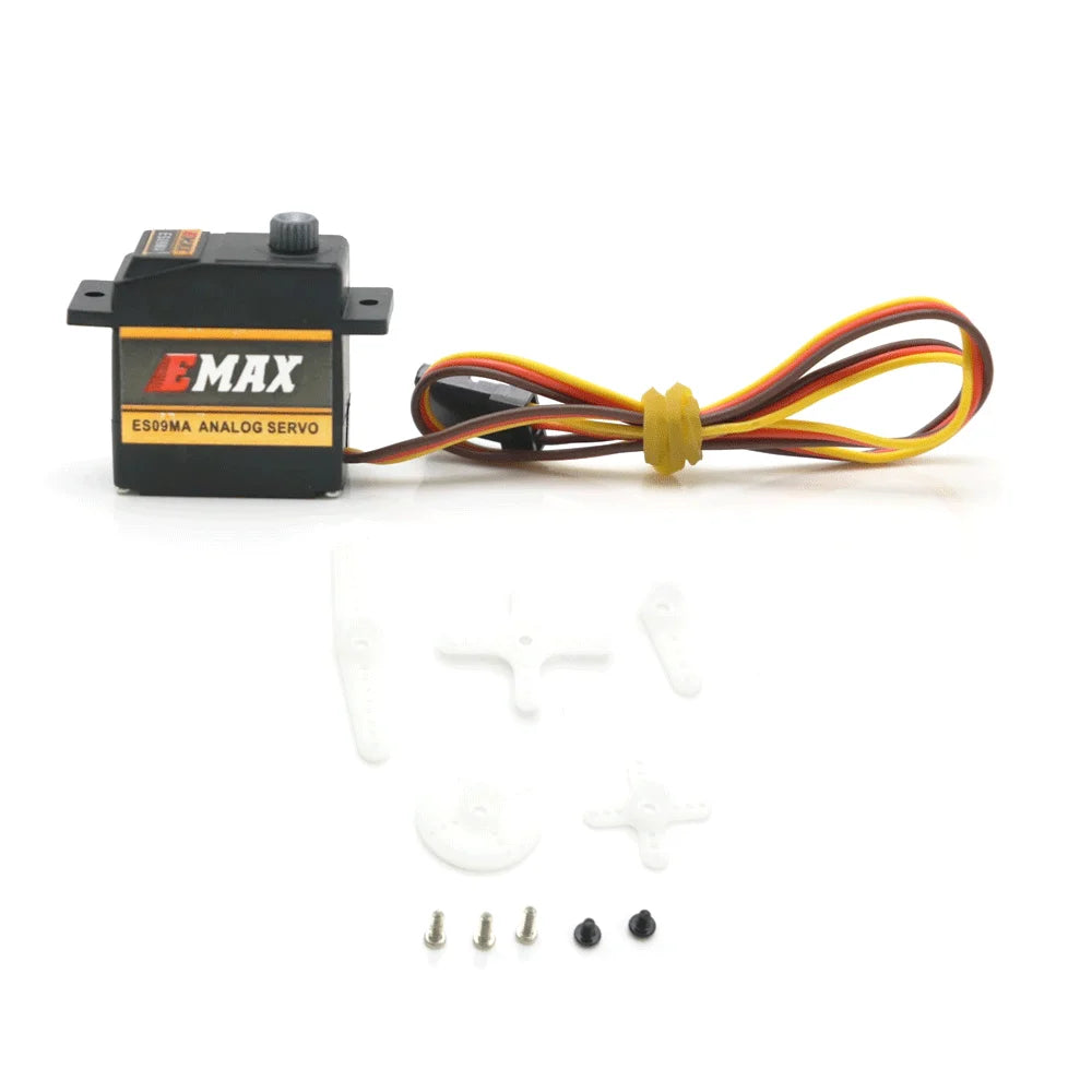 EMAX ES09MA Dual Bearing Metal Analog Swash Servo