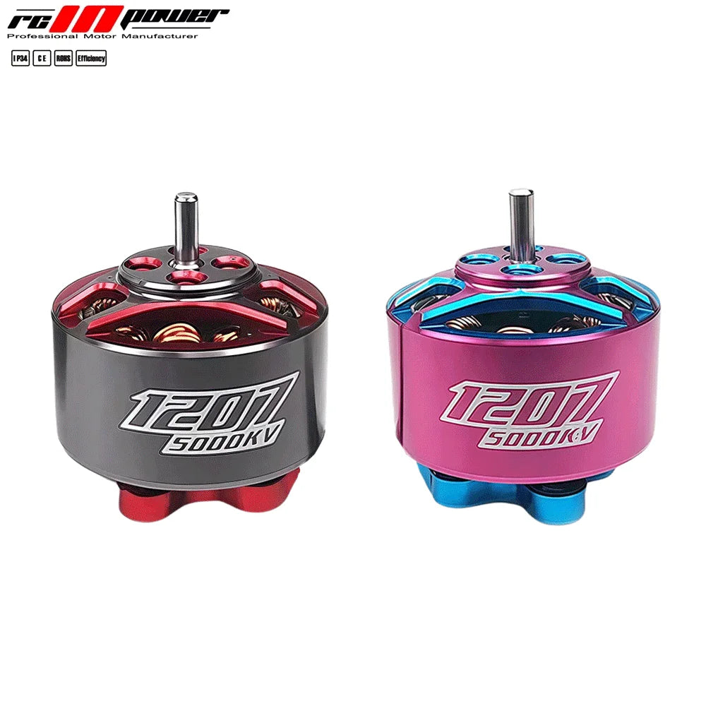RCINPOWER GTS V2 1207 5000KV/ 6000KV/ 7500KV 2-4S Brushless Motor