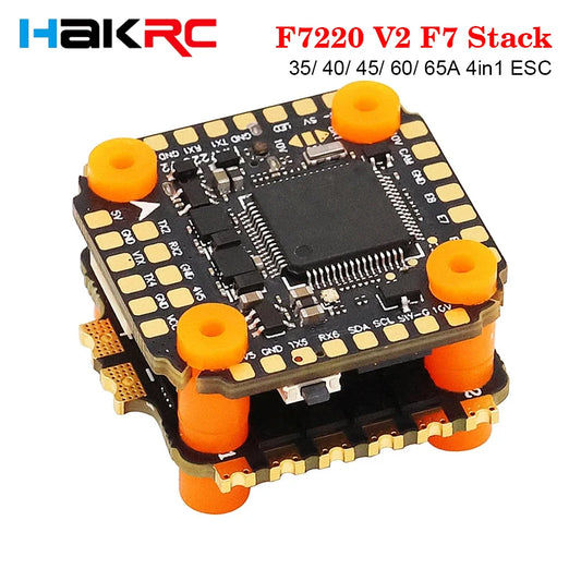 HAKRC F7220 V2 F7 Mini Flight Controller W/ 35 /40 /45 /60 /65A 4in1 ESC