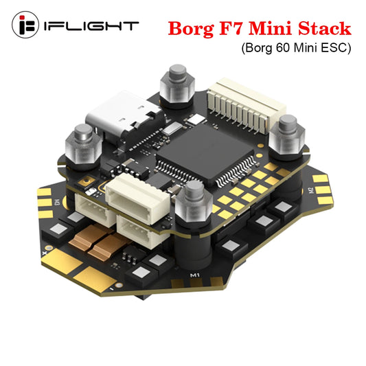 IFlight Borg F7 Mini Stack (60A Mini BL32 (32Bit ESC) 2-6S)