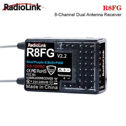 Radiolink R8FG 8 Channle 2.4G Gyro RC Receiver