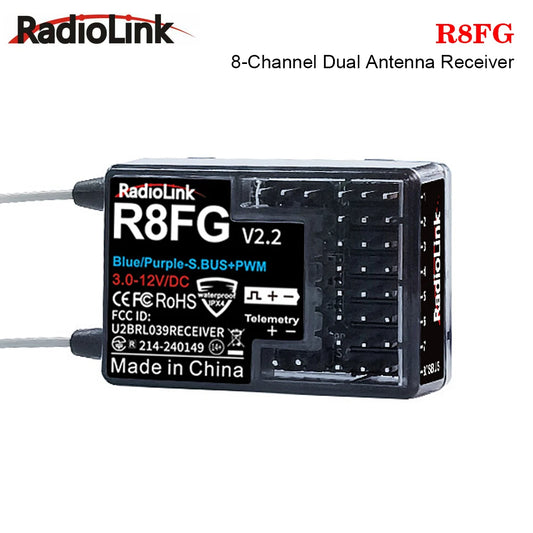 Radiolink R8FG 8 Channle 2.4G Gyro RC Receiver