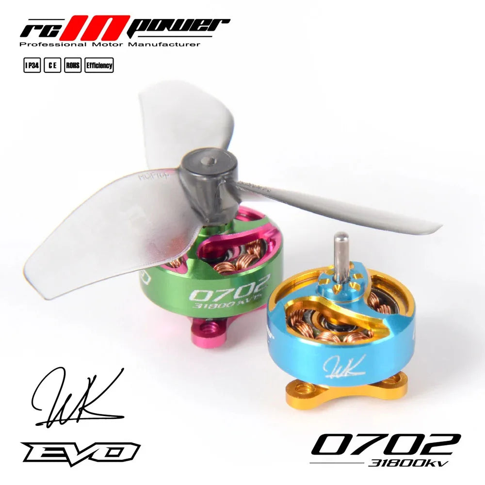 RCinpower EVO 0702 31800KV 33800KV Brushless Motor