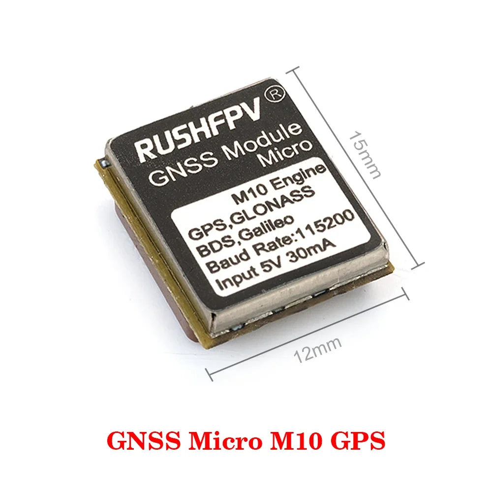 RUSHFPV GNSS Micro / MINI / PRO M10 Dual Protocol GPS Module