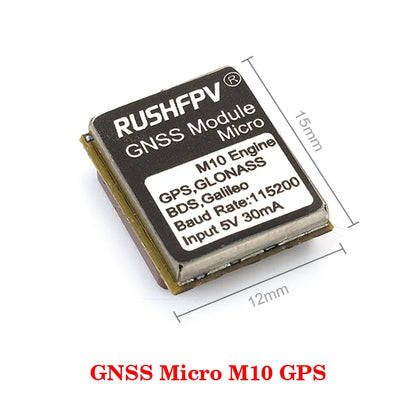 RUSHFPV GNSS Micro / MINI / PRO M10 Dual Protocol GPS Module