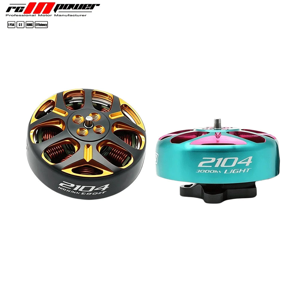 Rcinpower GTS V3 2104T 1800KV/ 3000KV Brushless Motor 3‑6S