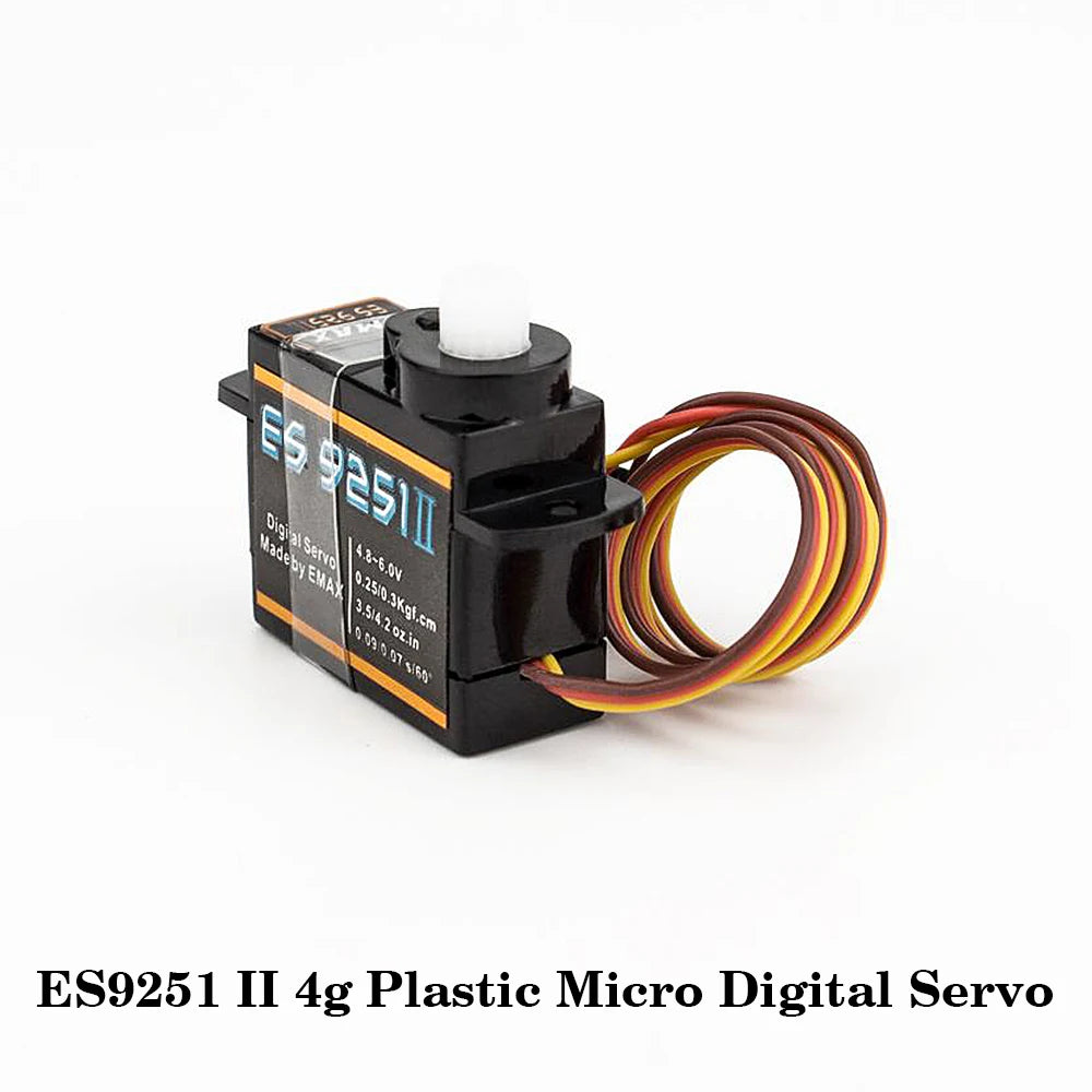 EMAX ES9251 II 4g Plastic Micro Digital Servo / ES9051 4.3g Digital Mini Servo