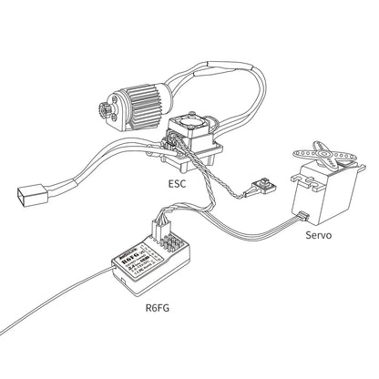 Radiolink R6FG 6 Channel 2.4G Receiver