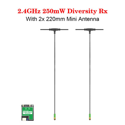 IFlight ExpressLRS ELRS 2.4G/ 868MHz /900MHz True Dual-Antenna Diversity Receiver
