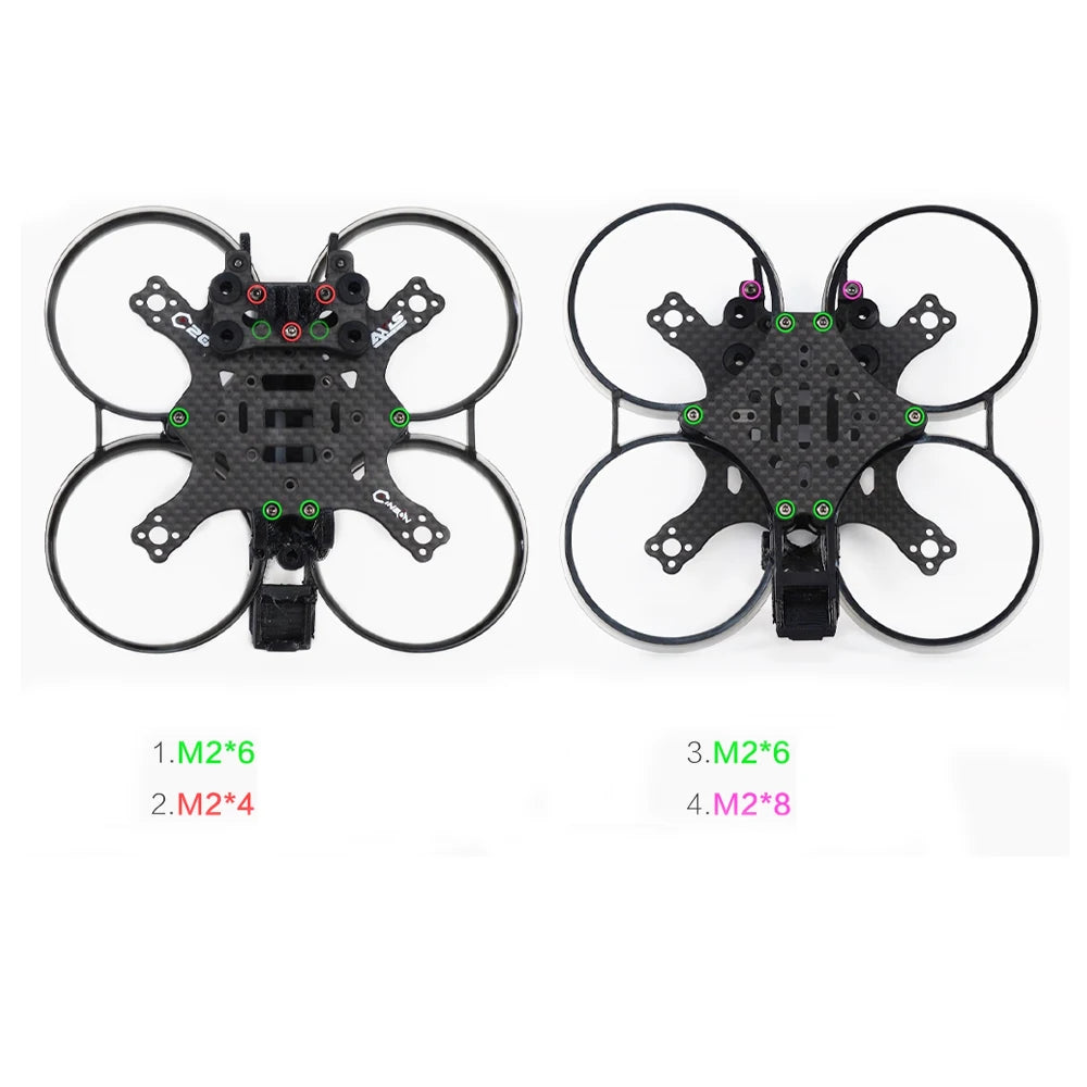 Axisflying Cineon C20 V2 2 Inch Indoor Cinewhoop Cinematic Shooting Frame Kit