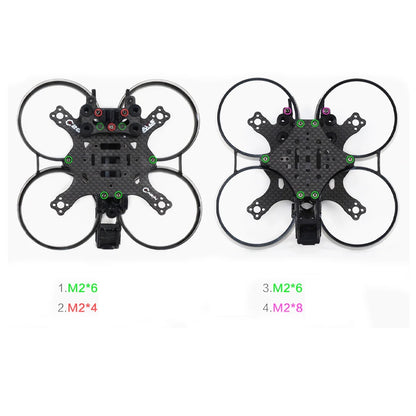 Axisflying Cineon C20 V2 2 Inch Indoor Cinewhoop Cinematic Shooting Frame Kit