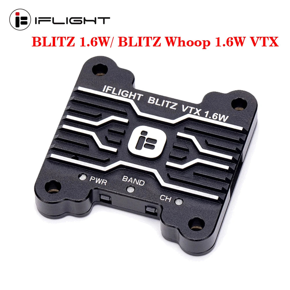 IFlight BLITZ 1.6W/ BLITZ Whoop 1.6W VTX PIT/25mW/400mW/800mW/1600mW Einstellbar