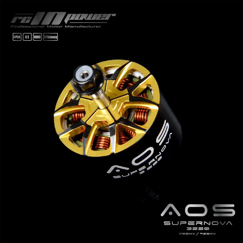 Rcinpower AOS Supernova 3220 700KV/ 925KV/ 1000KV Brushless Motor 5-8S
