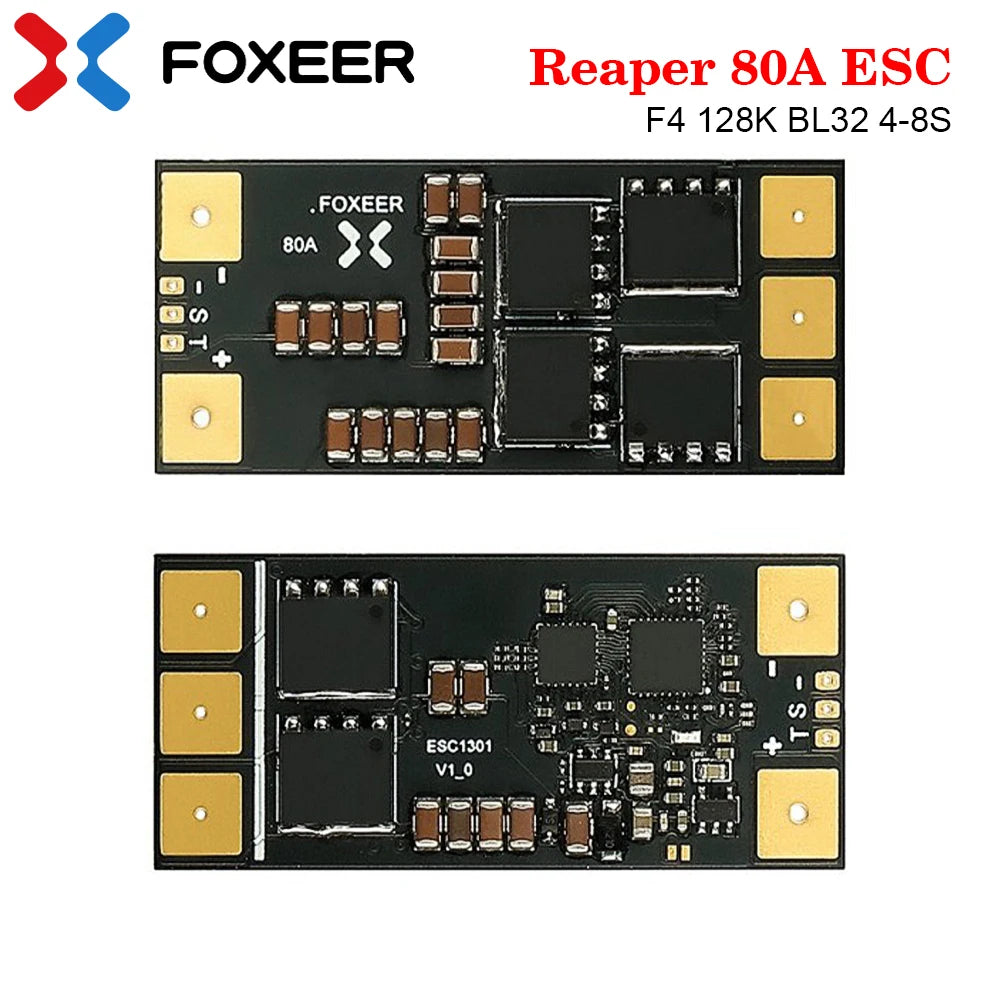 FOXEER Reaper 80A F4 128K BL32 4-8S Single ESC