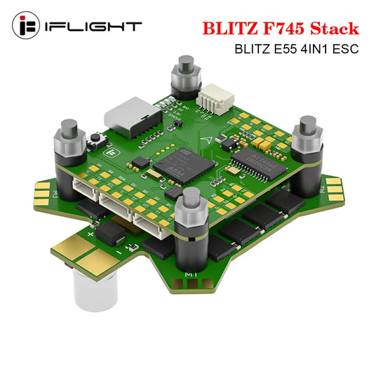 IFlight BLITZ F745 Stack (BLITZ E55 4IN1 ESC 2-6S）