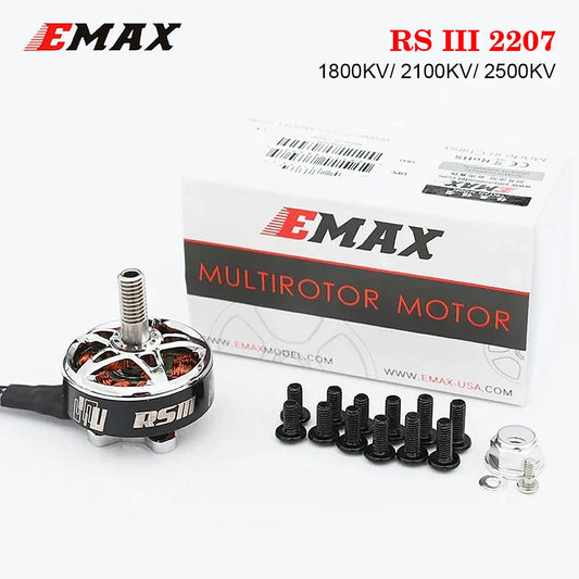 EMAX RS III 2207 1800KV/ 2100KV/ 2500KV 3-6S Brushless Motor