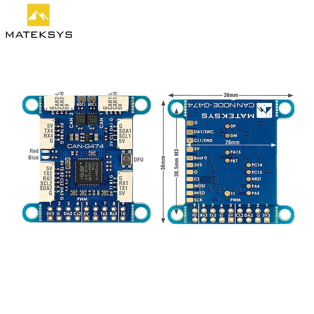MATEK MATEKSYS AP_PERIPH CAN NODE CAN-G474