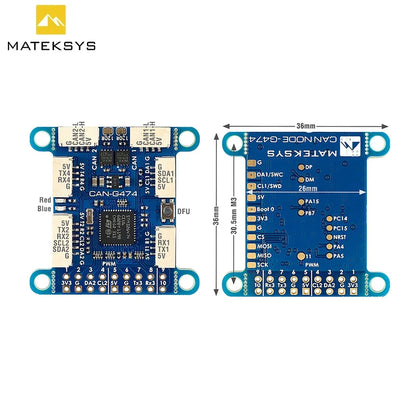 MATEK MATEKSYS AP_PERIPH CAN NODE CAN-G474