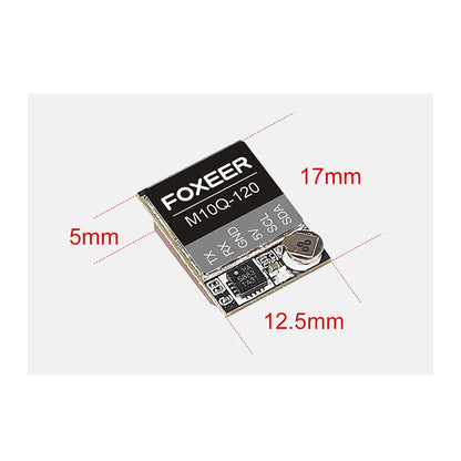 FOXEER M10Q-120/ M10Q-180/ M10Q-250 M10 Dual Protocol GPS Built-in QMC5883 Compass Ceramic Antenna for RC Airplane FPV Drone