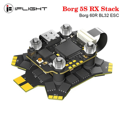 IFlight Borg 5S RX Stack (Borg 60R BL32 ESC 3-8S)