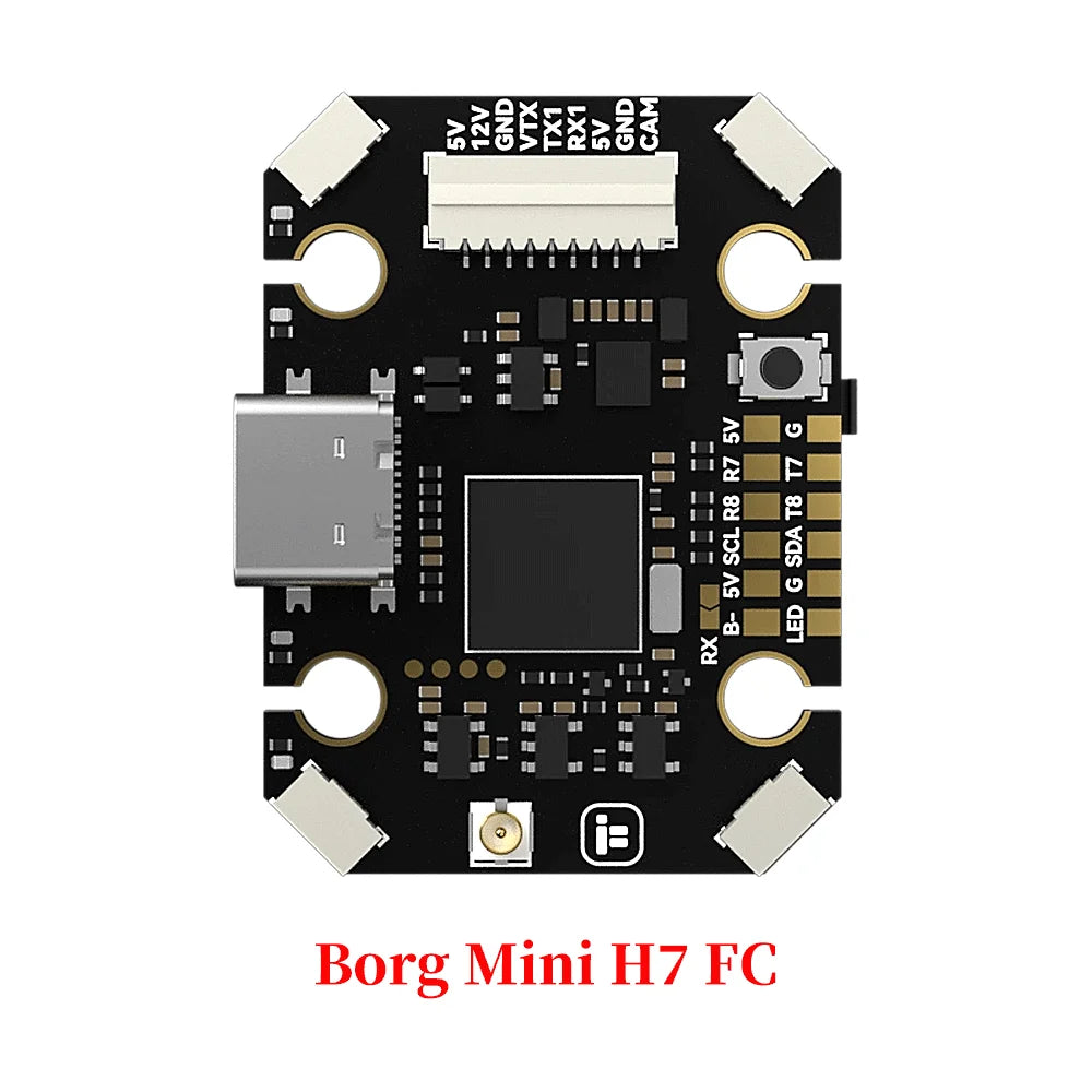 IFlight Borg Mini H7 W/RX Stack (60RS 4-IN-1 BL32 ESC)