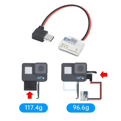 iFlight GoPro BEC Netzteil Typ C auf 5V Balance Stecker Stromkabel Ladekabel