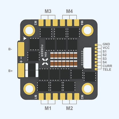 FOXEER Reaper F4 128K 65A ESC