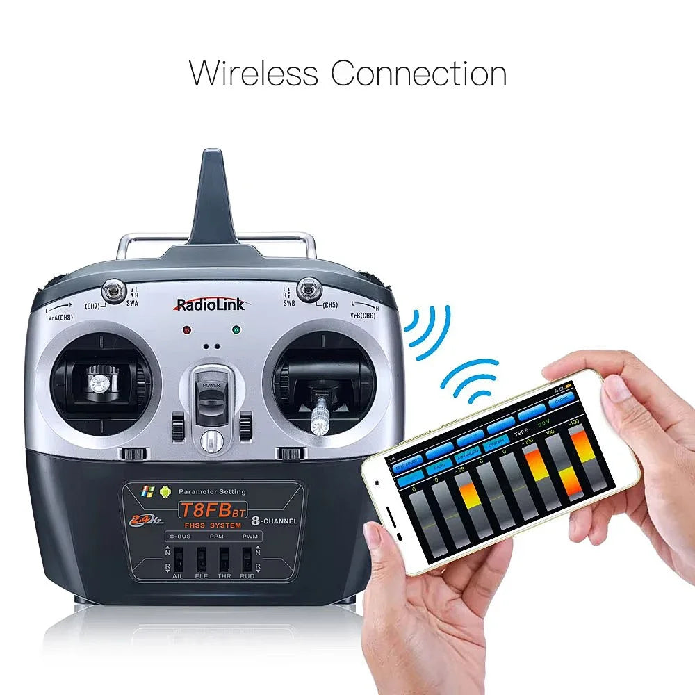 Radiolink T8FB BT 8 Channel 2.4G Radio Controller