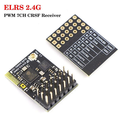 ELRS 2.4G PWM 7CH CRSF Receiver