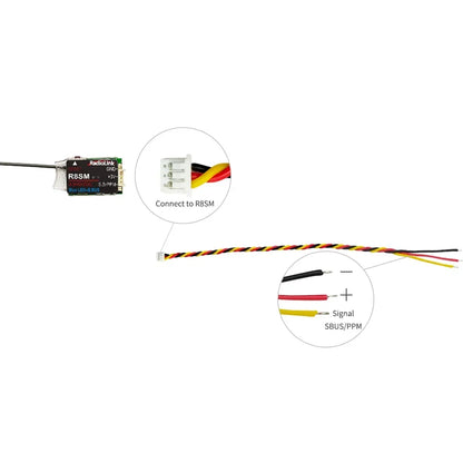 Radiolink R8SM 8-Kanal Mini-Empfänger
