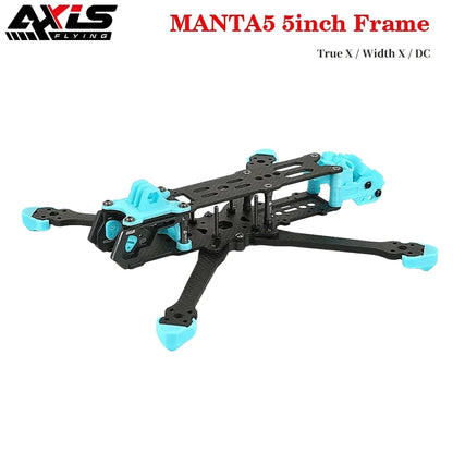 Axisflying MANTA V2 5inch T700 Carbon Fiber True X / Width X / DC Frame Kit