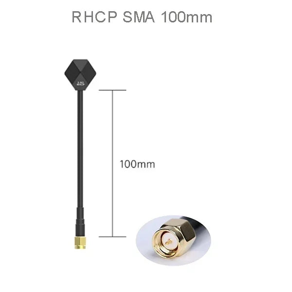 Antenne iFlight Albatross V2 SMA 5.8GHz 2.4dBi LHCP RP SMA / RHCP SMA 60MM/100MM/150MM