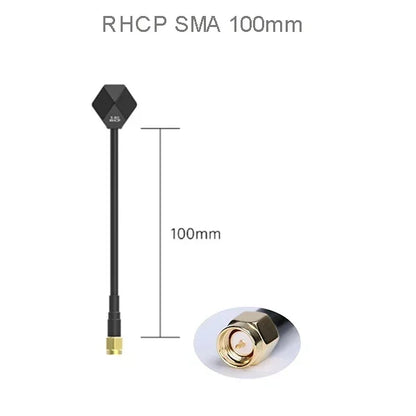 Antenne iFlight Albatross V2 SMA 5.8GHz 2.4dBi LHCP RP SMA / RHCP SMA 60MM/100MM/150MM