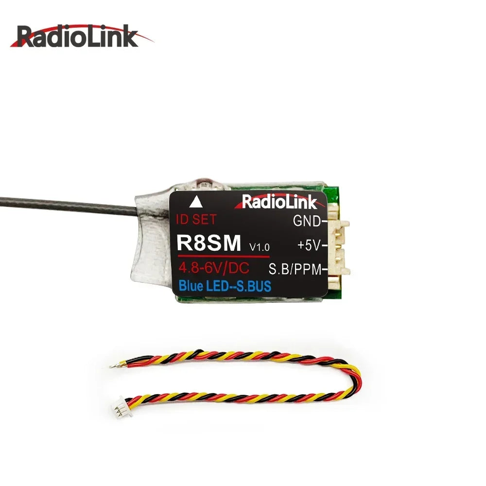 Radiolink R12DSM/ R12DS/ R9DS/ R8FM/ R8EF/ R8SM/R8XM/ R8FG/R8FGH/R7FG/R6DS/R6DSM/R6F/R6FG/R4FGM Empfänger